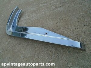 1962 Lincoln Continental front bumper outline molding