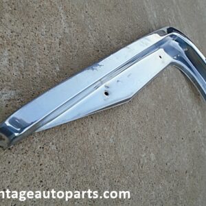 1962 Lincoln Continental front bumper outline molding