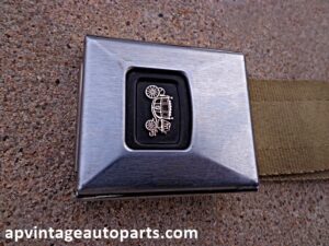 1967 GM original Deluxe Carriage seat belt assembly