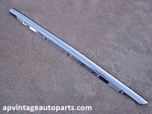 1950 Buick Super rear door window belt molding