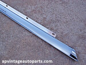 1950 Buick Super rear door window belt trim
