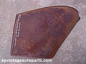 1962 Ford Country Squire interior cargo trim molding