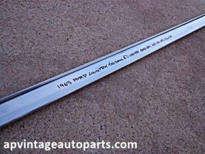 1963 Ford Country Sedan Squire window molding quarter