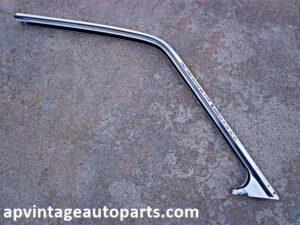 1962 Ford Galaxie 500 boxtop quarter window chrome trim