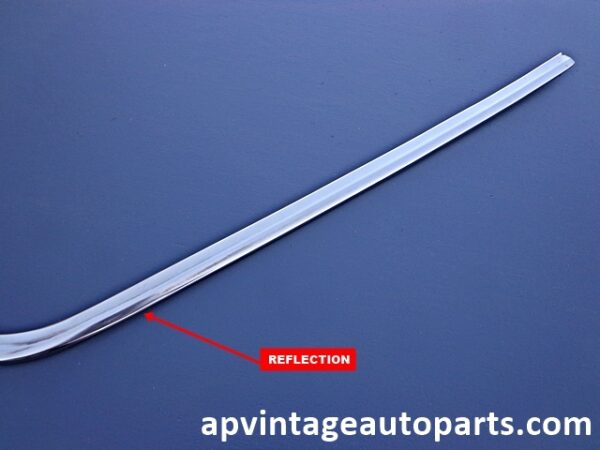Upper Rear Window 1967 Ford Custom 500 Sedan Rear Window Trim Upper LH - AP Vintage ...
