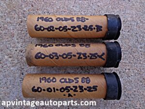 1960 Oldsmobile 88 speedometer light guide tubes