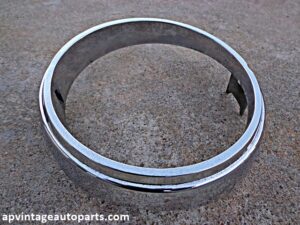 1962 Mercury Comet headlight bezel trim