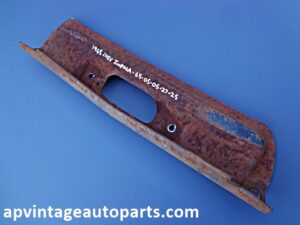 1965 Chevrolet Impala Bel Air rear back bumper tag plate panel brace