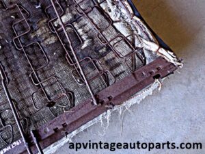 1967 Mercury Comet rear seat UPPER back