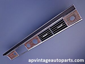 1969 Mercury Montego Ford Fairlane center dash AC vent woodgrain bezel