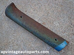 1959 Chevrolet Bel AIr interior quarter window molding RH C-pillar