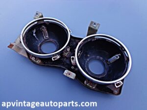 1963 Ford Galaxie headlight bucket assembly