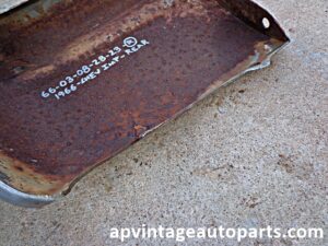 1966 Chevrolet Impala rear bumper end