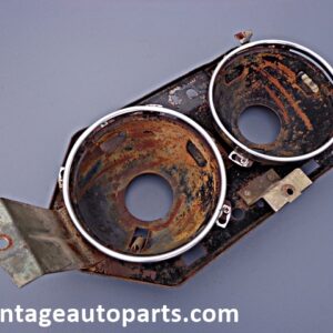 1965 Ford Galxie headlight bucket housing assembly