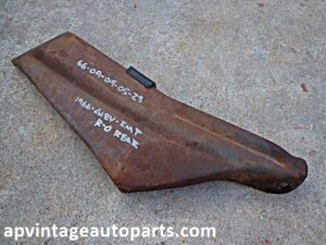1966 Impala rear bumper brackets
