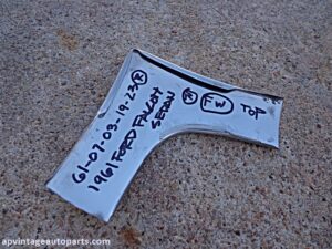 Ford Falcon sedan upper windshield corner molding