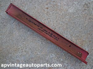 1962 Mercury Comet 2 dr sedan B pillar