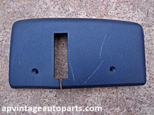 1979 Lincoln Continental Mark V overhead seat belt retractor cover