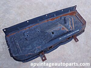 1963 Mercury Monterey Breezway window glass housing