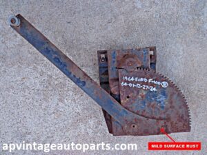 1964 1966 Ford pickup F100 window regulator RH
