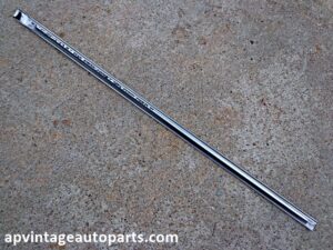 1965 Mercury Comet sedan rear window glass lower trim RH