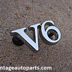1976 Buick Century Special V6 fender emblem