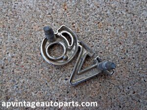 1976 Buick Century Special V6 fender emblem