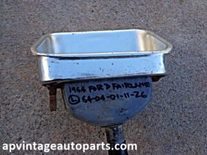 1964 Ford Fairlane front bumper turn signal housing LH