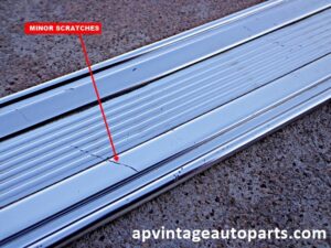 1964 Ford Galaxie 500 LH rear tail panel molding trim