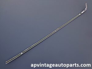 1969 Pontiac Grand Prix vinyl roof lower sail panel edge trim molding RH