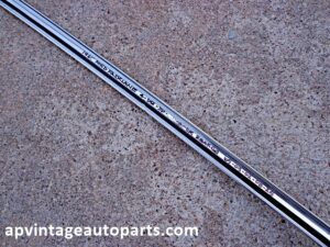 1966 Ford Fairlane 4 dr sedan rear window molding RH