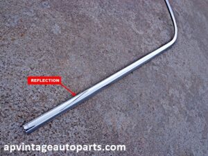 1966 Ford Fairlane sedan rear window molding RH