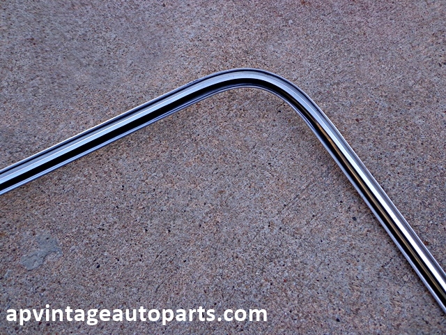 1966 Ford Fairlane 4 dr sedan rear window molding RH