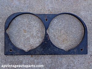 1968 Ford LTD hideaway headlight door RH bezel