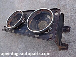 1973 Mercury Montego headlight bucket LH assembly