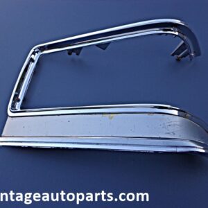 1976 Cadillac corner side marker lamp bezel RH