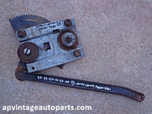 1963 Mercury Comet convertible 2 dr hardtop window regulator LH
