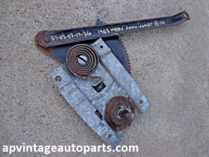 1963 Mercury Comet convertible window regulator