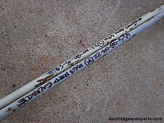 1963 Ford Galaxie trunk torsion spring rods