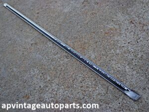 1963 Ford Fairlane sedan rear back window trim LH exterior