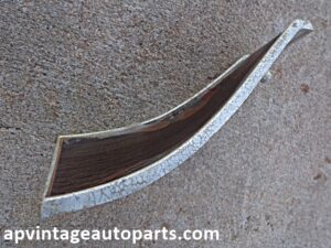 1969 Ford Galaxie dash molding woodgrain trim
