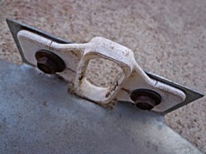 1974 Ford Gran Torino window track guide mount bracket