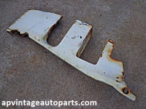 1963 Cadillac door hinge jamb cover splash shield