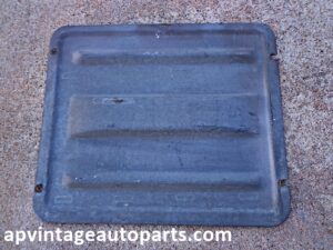 1969 Chevrolet station wagon tailgate
