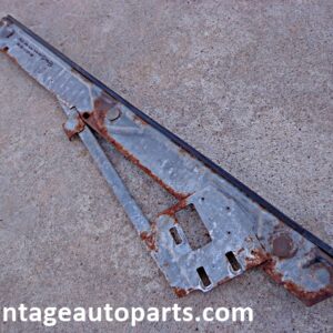 1968 Cadillac 2 dr ht passenger door glass track mount