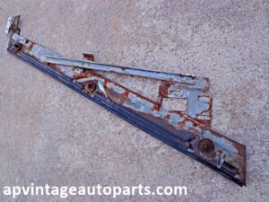 1968 Cadillac 2 dr hardtop LH door window track mount