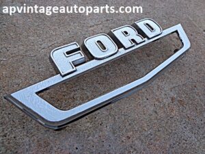1963 1964 Ford F100 hood emblem